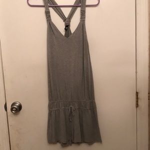 Gray romper
